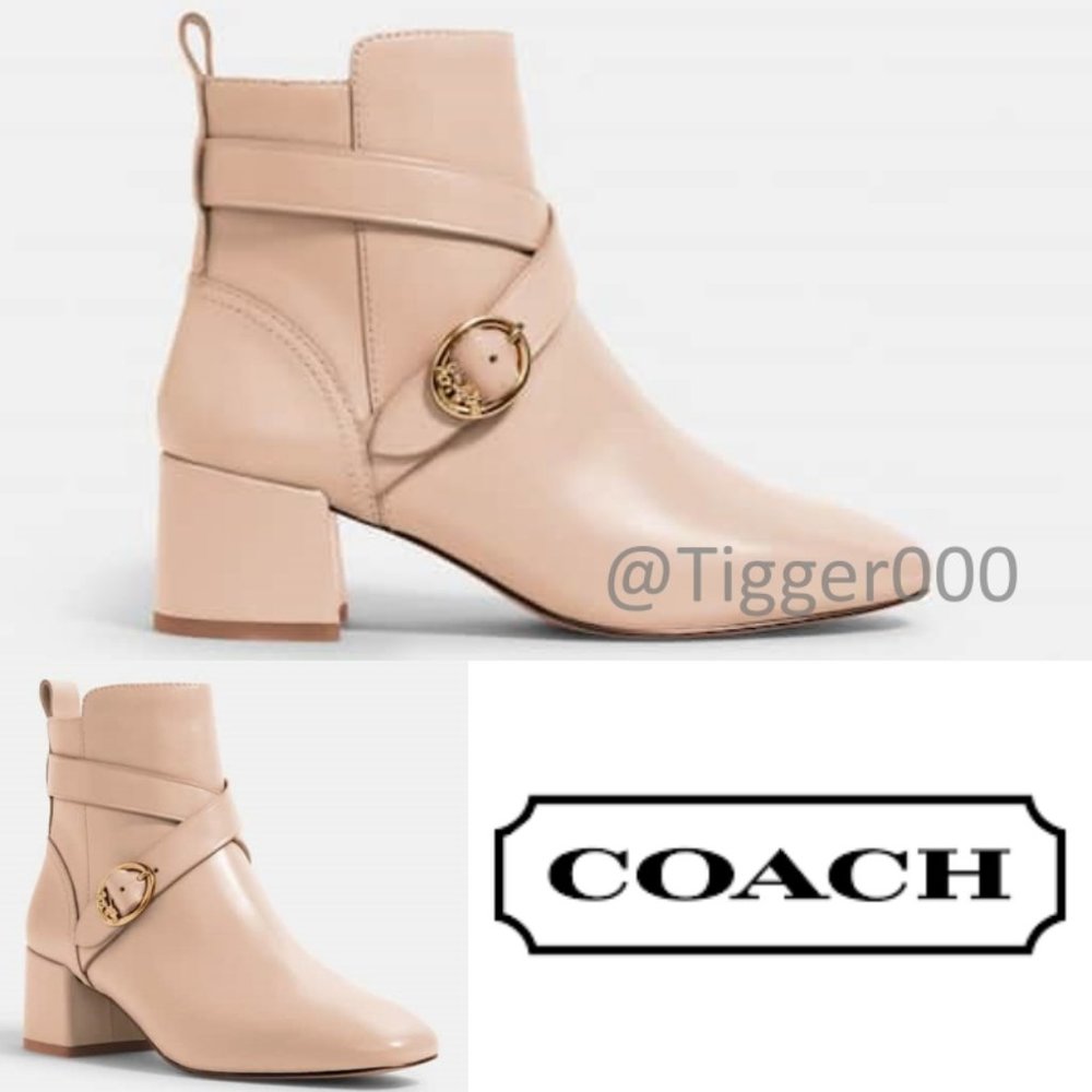 COACH Nadia Leather Bootie